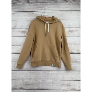 Outerknown Second Spin Organic Cotton Hoodie Sweatshirt Mens Medium Tan